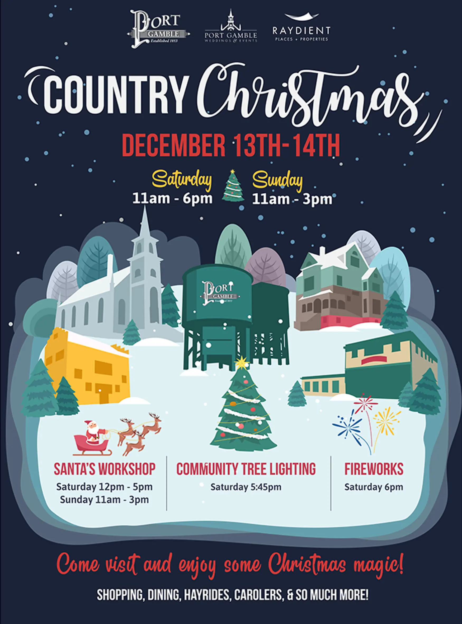 Country Christmas Flyer
