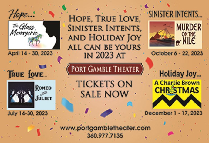 Port Gamble Theater 2023 Show Card