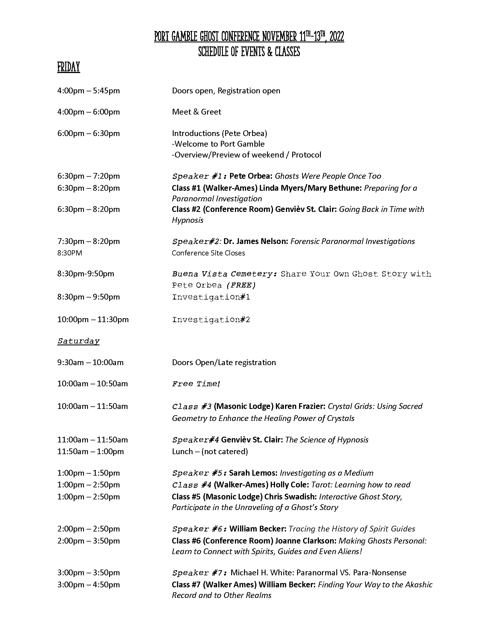 Schedule Of Events 2022 Page 1 (1)