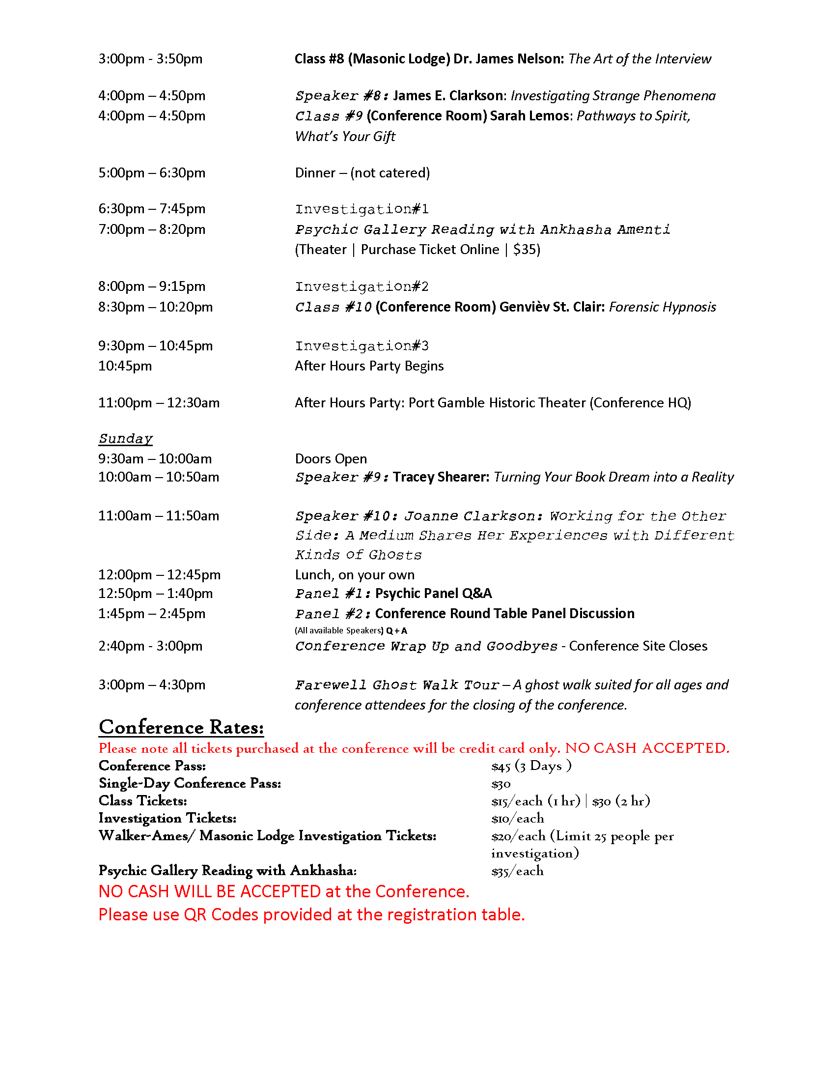 Schedule Of Events 2022 Page 2 (2)
